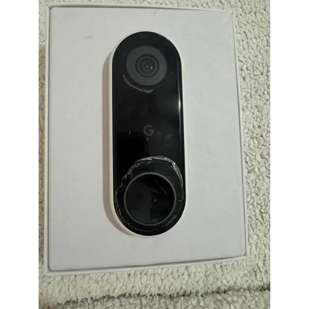 Google Nest Hello Wired Doorbell Ring Timbre Video